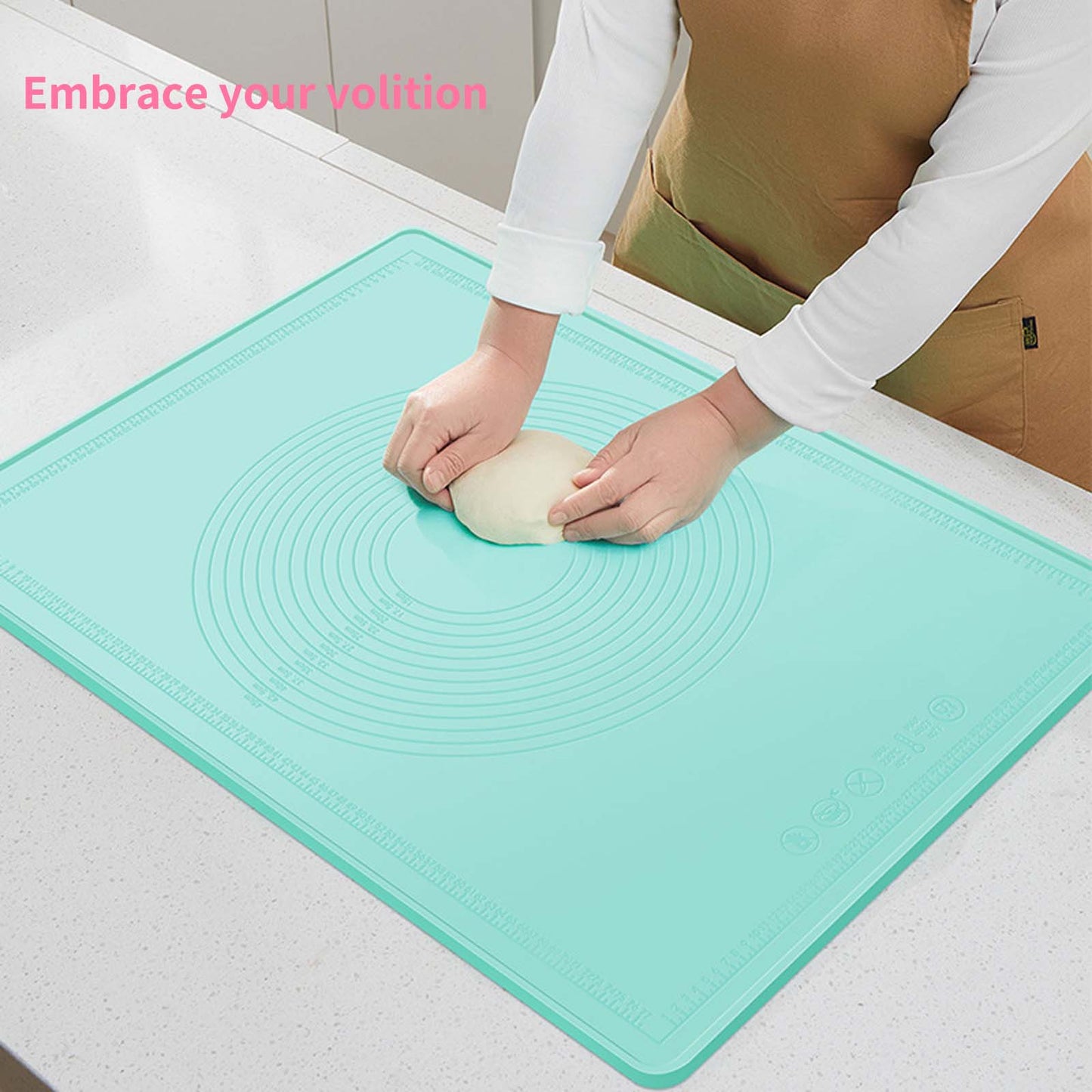 Embrace Your Volition Silicone Non-Stick Food Safe Baking Mat