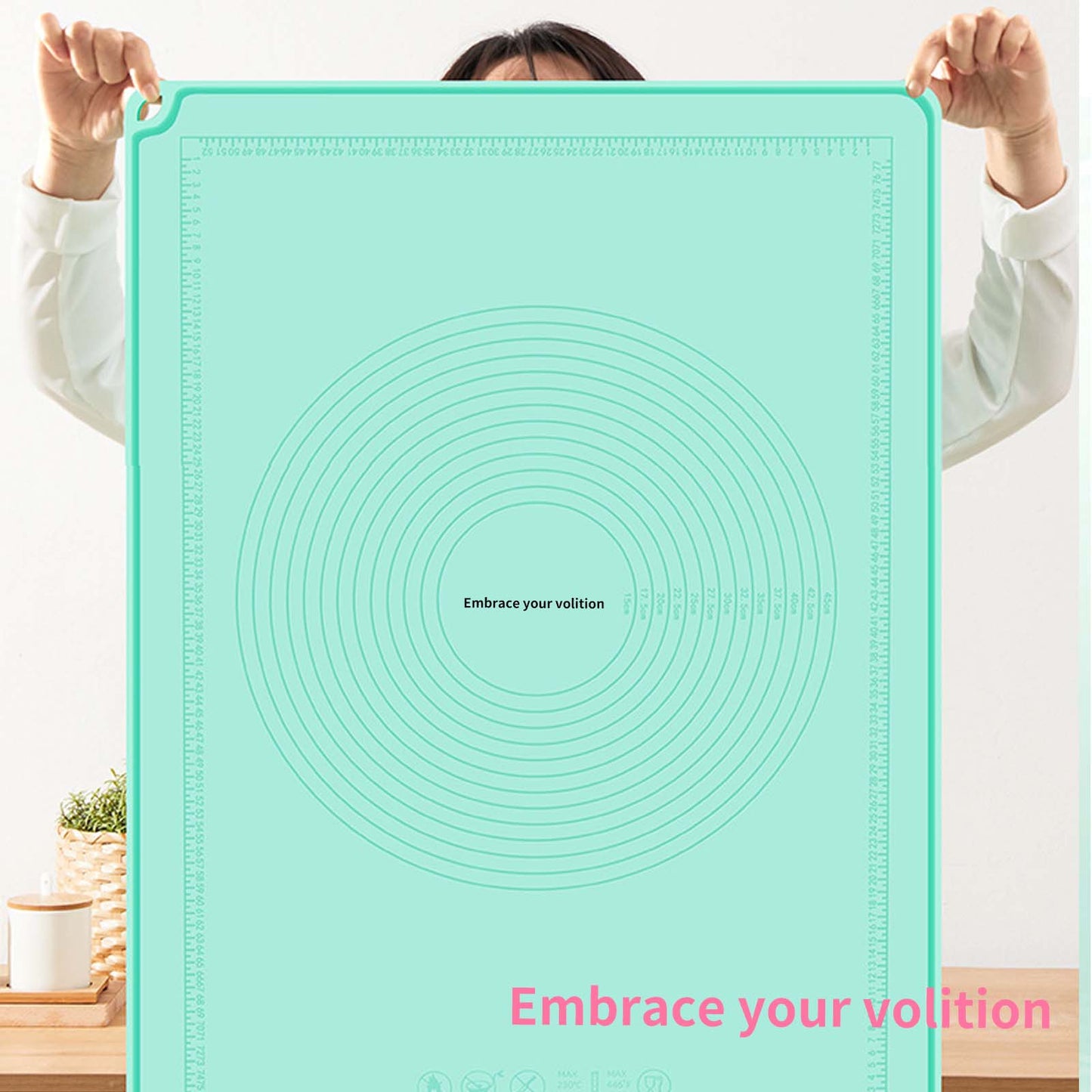 Embrace Your Volition Silicone Non-Stick Food Safe Baking Mat